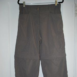 Ex Officio zip-away pants, size 12, 32" length